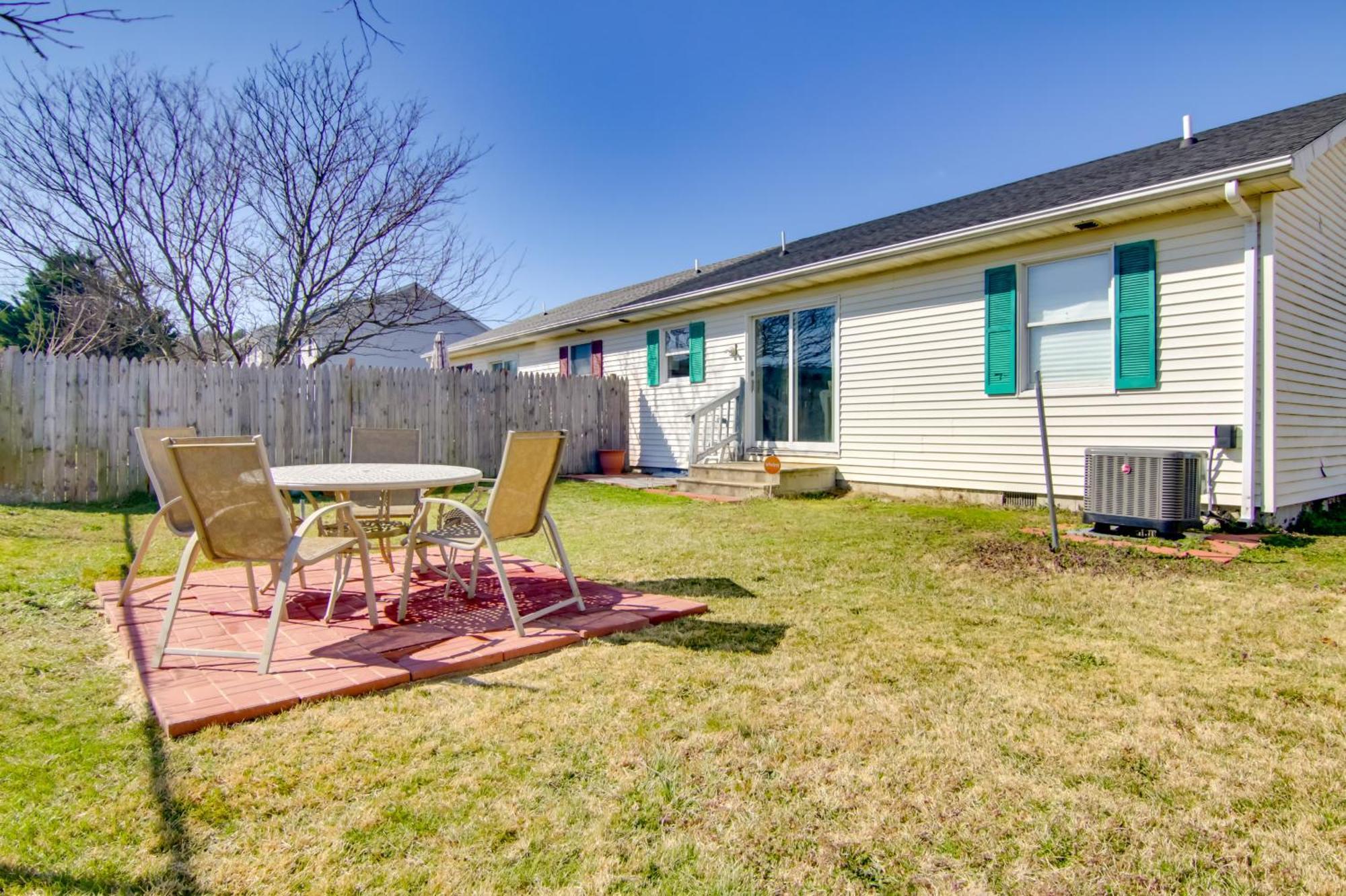 Villa Milton Townhouse About 9 Mi To Delaware Bay! Exterior foto